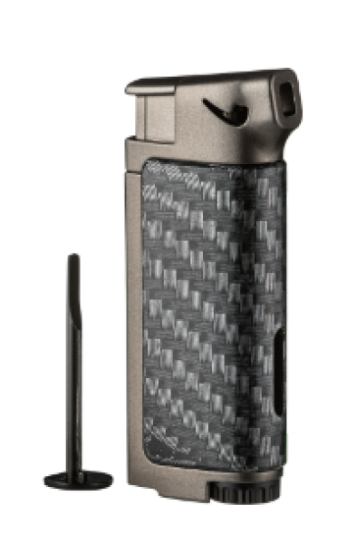 Pfeifenfeuerzeug Eurojet Carbonoptik